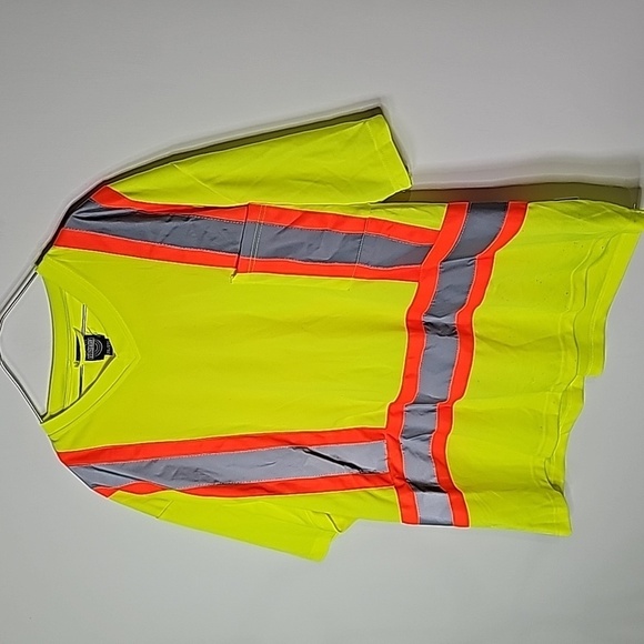 Forcefield XXL yellow reflective short sleeve shirt - Picture 2 of 7